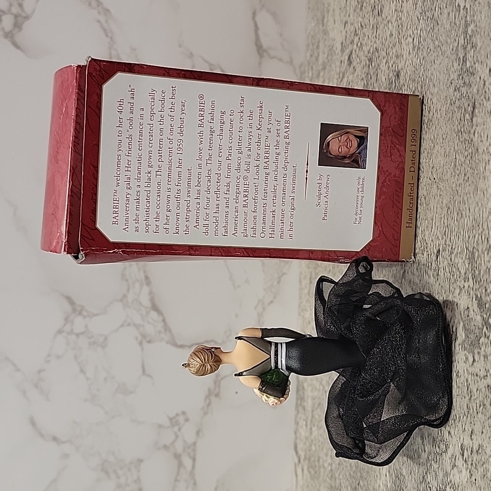 Barbie 40th Anniversary Hallmark Keepsake Ornament - Picture 2 of 4